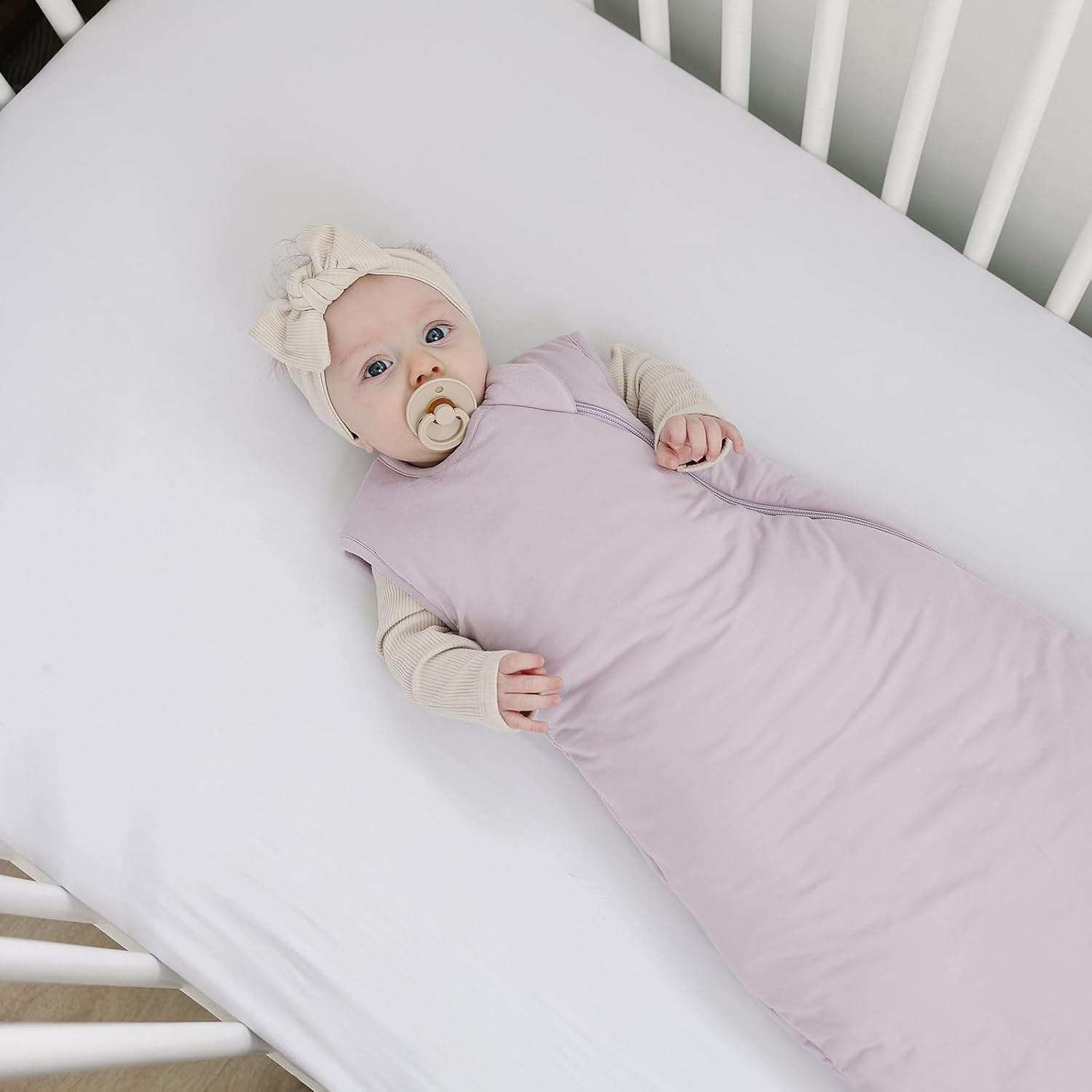 Sleep Sack 2.5 Tog - Rayon made from Bamboo Baby Sleeping Bag, Wearable Blanket, Unisex