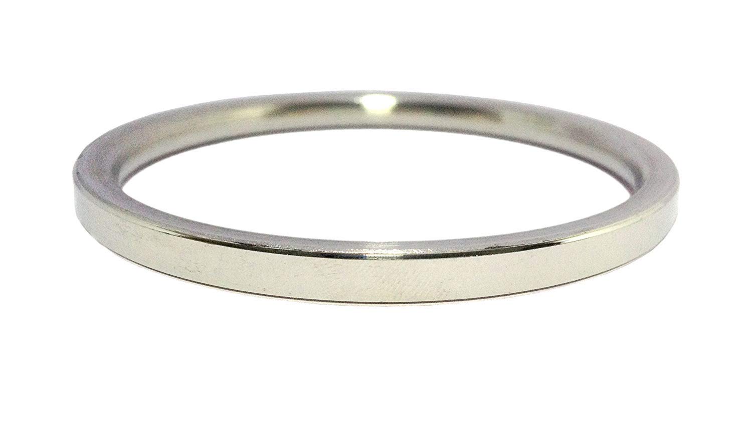 Ganesharter Silver Stainless Steel Kada for Men and Women (8mm Thickness, 6.6 Cm Diameter) (B085XM8DH6) Amazon Price History, Amazon Price Tracker