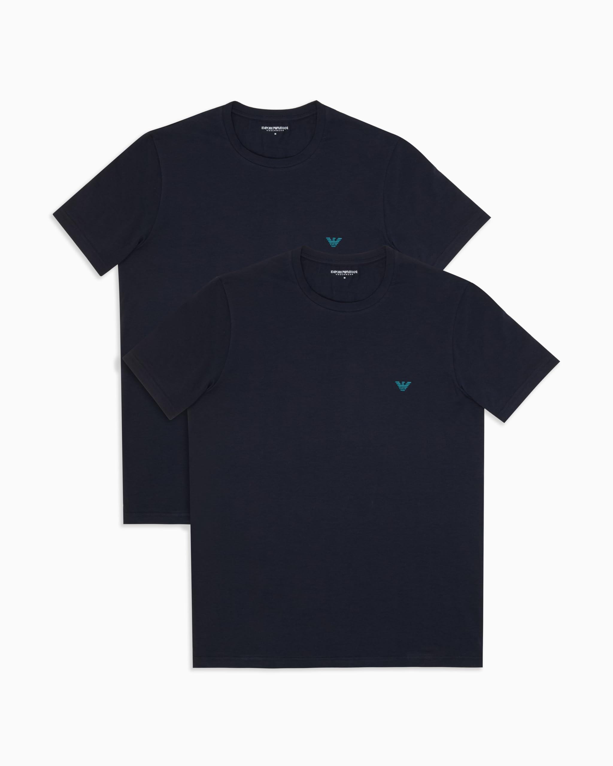 Emporio Armani Man Endurance 2-Pack Crew Neck T-Shirt Blue L