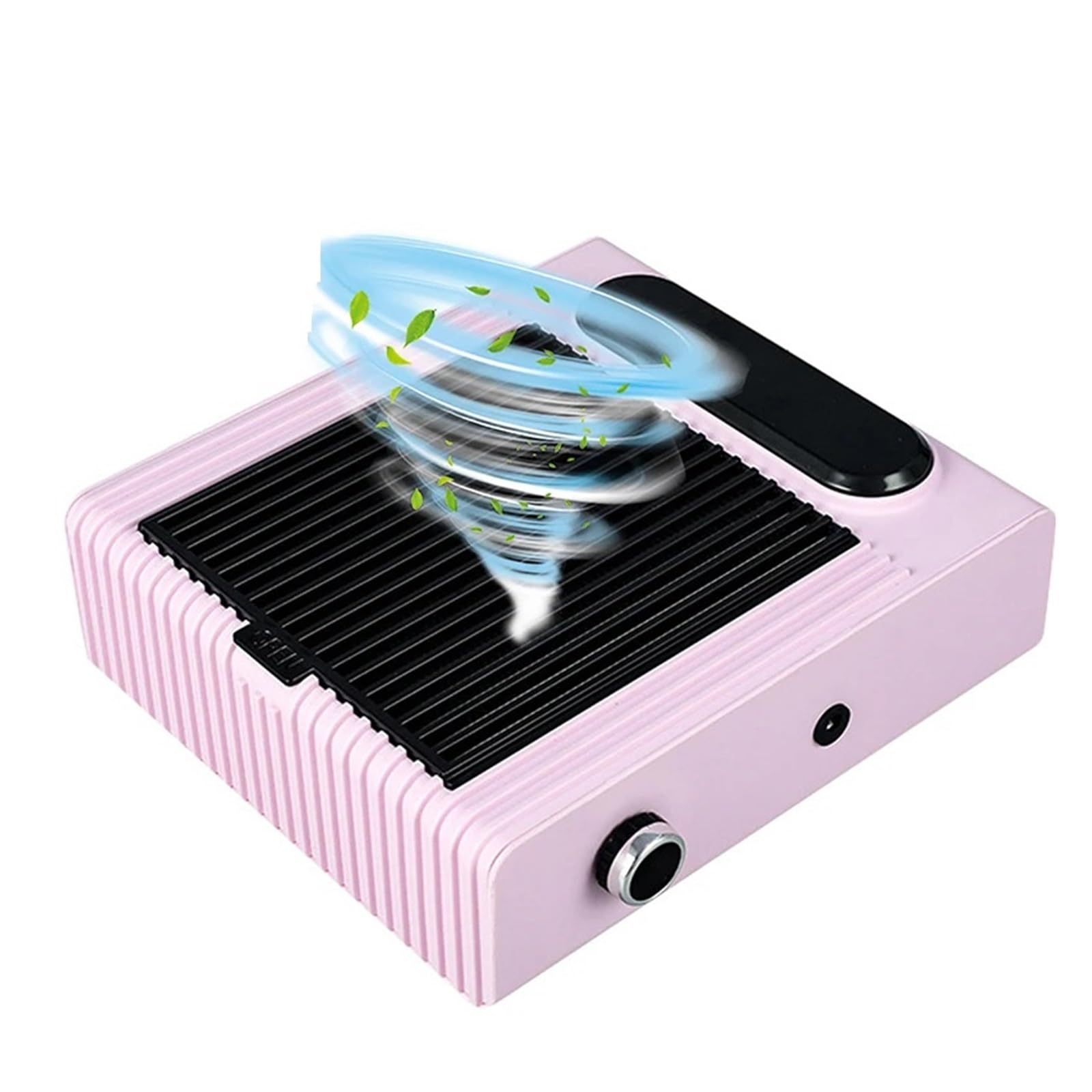 Aspiratore Unghie, Aspirapolvere for unghie con collettore di polveri for unghie ad aspirazione forte da 150 W for manicure con ventola di estrazione for unghie regolabile con filtro rimovibile(Pink)