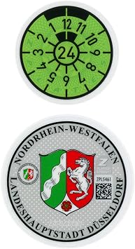 Dusseldorf 2024 Rear Novelty Sticker