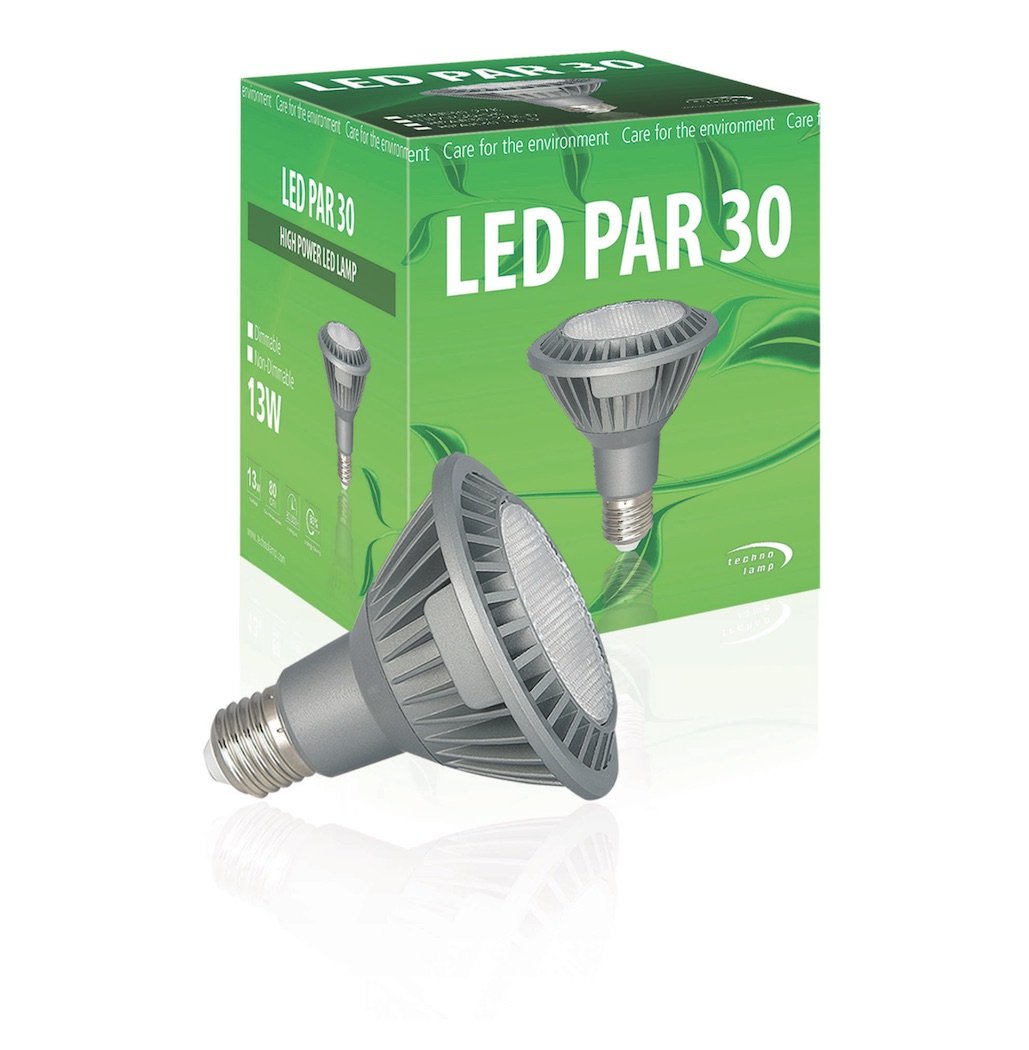 technolamp LED PAR30 Bulb 13W / 950lm 3000K (Warm White) 40° non-dimmable 75W replacement