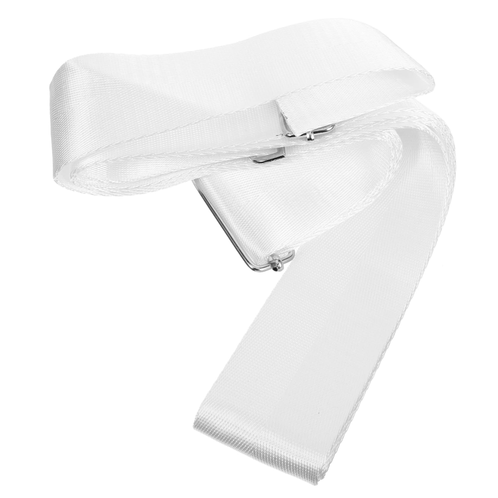 HEMOTON Centrale della Rete da Tennis Corda Centro Maniglia Regolabile Portatile Cinghie Conveniente Giallo Netto Cinghia da Tennis Nylon Bianca
