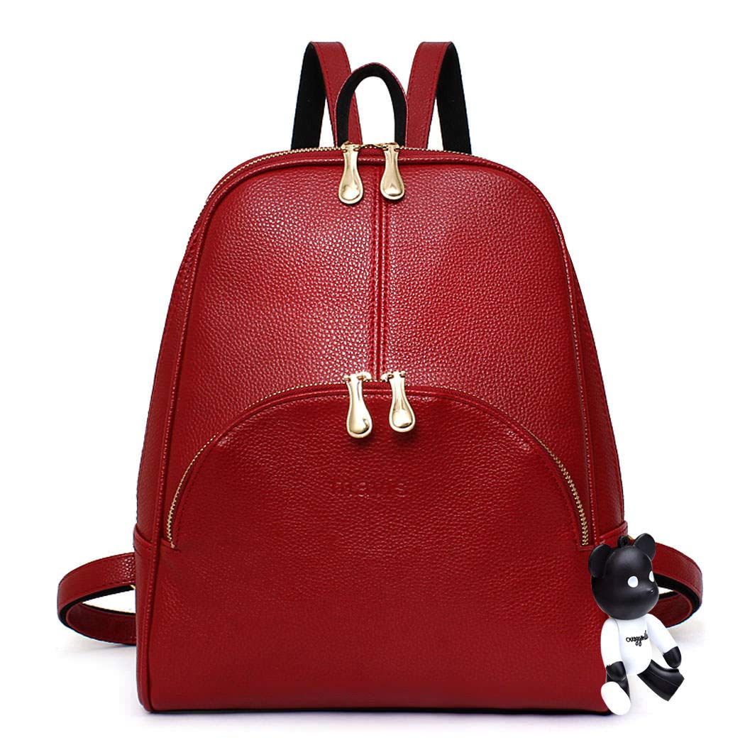 DEERWORD Donna Borse a Zaino Borsa a Zainetto Elegante Tracolla Zaini Firmate Marca Zainetti Antifurto PU pelle 3020 1 pz