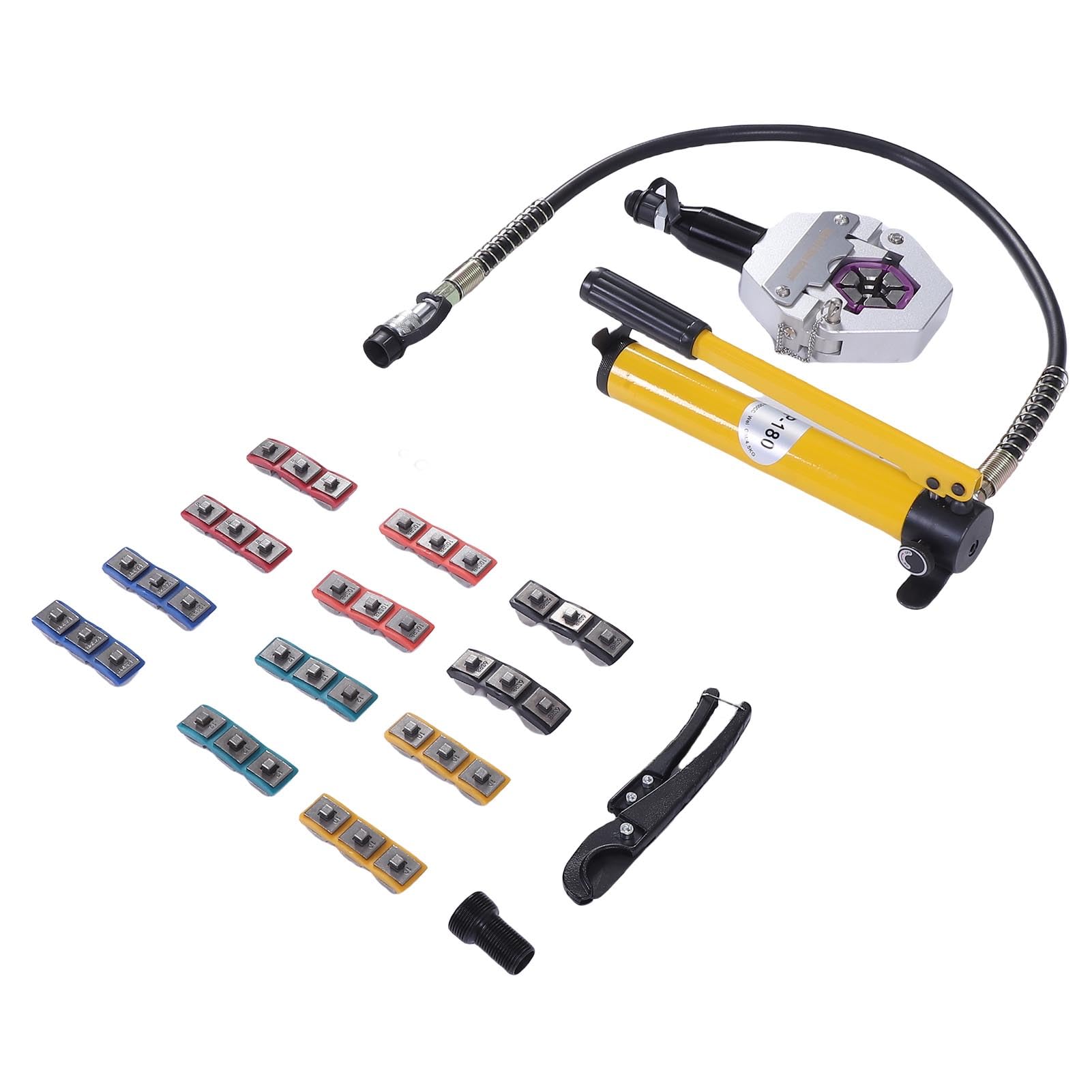 Pince à sertir hydraulique Portable YQ-30 8t 30mm avec écarteur hydraulique intégré pour la réparation de canalisations en cuivre et Aluminium.