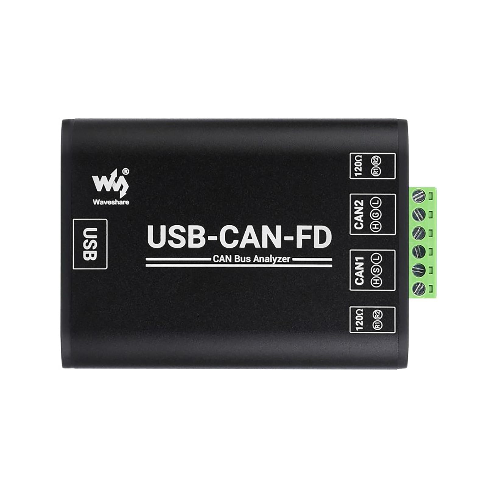 Adaptador de interfaz de comunicación de bus industrial CAN FD, USB a CAN FD, adaptador CAN Bus Communication
