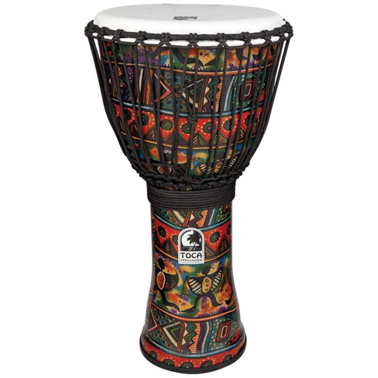 Toca Freestyle II Rope-Tuned Djembe 9 in. African Dance