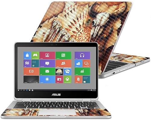 Miniatura 297 de MightySkins - Skin de fibra de carbono para cámara Blink XT para exteriores, chips dorados, acabado de fibra de carbono texturizado, protector