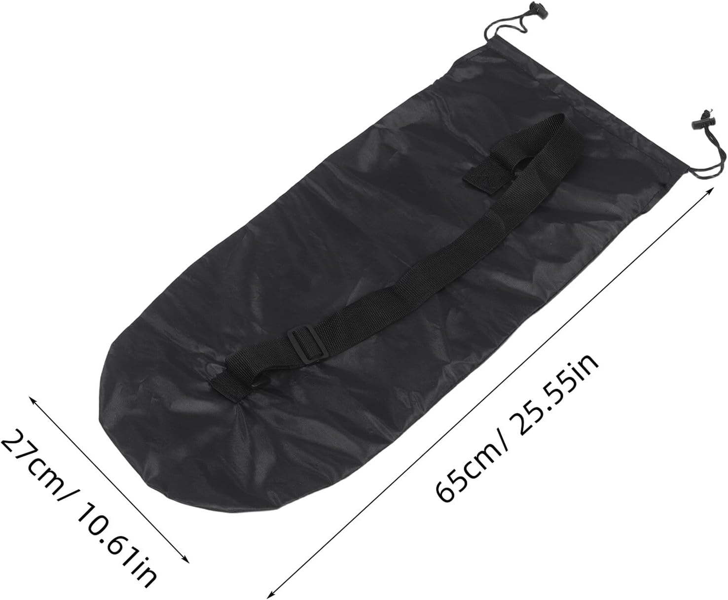 Beavorty 2pcs Waterproof Skateboard Backpack Longboard Storage Bag Thickened Carrying Case and Adults Travel Skateboard Accessories