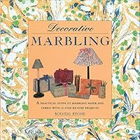 Decorative Marbling: A Practical Guide to Marbling Paper and Fabric with 15 Step-By-Step Projects 1851529764 Book Cover