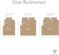 Vista 7 de Shabby Chic® - Juego de edredón tamaño Queen, ropa de cama reversible de algodón con fundas a juego, decoración del hogar bellamente fruncida