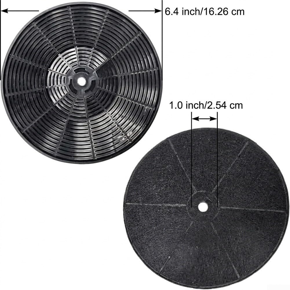 Fauhapyway para filtro Recambios Campana Cocina 16cm Plástico para filtro
