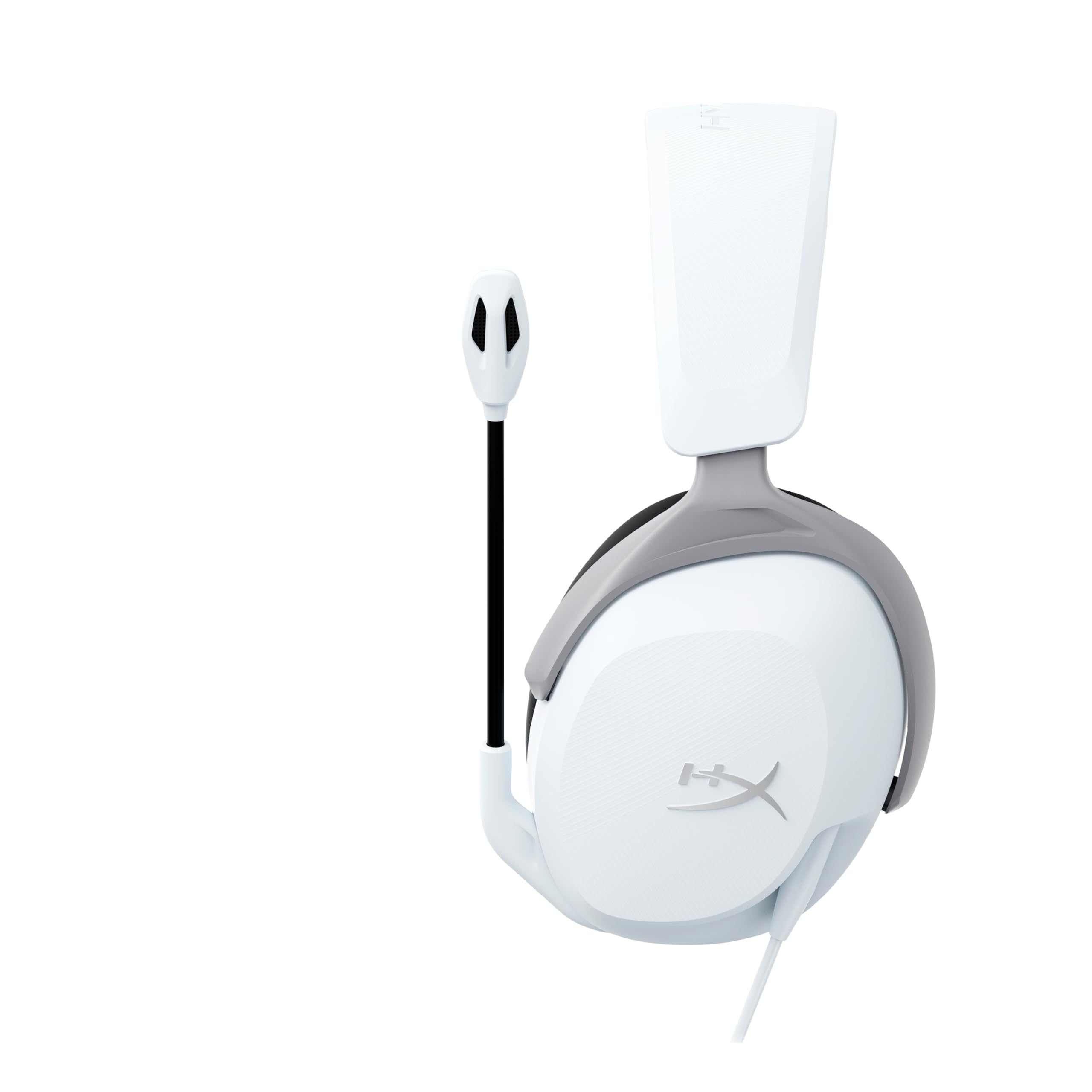 HyperX CloudX Stinger II Core, Cuffie da Gaming, Connessione Cablata a 3,5mm, Telaio in Plastica, Cuscinetti in Memory Foam Rivestiti in Tessuto, Comandi sul Padiglione, Adatto per Xbox, Bianco
