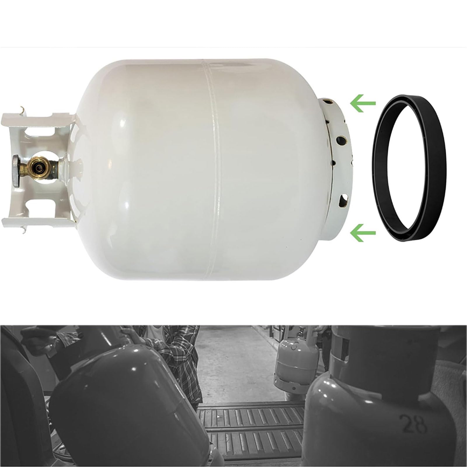 Anelli Di Supporto Per Serbatoio - Antiscivolo E Stabilizzanti | Per Esterno E Campeggio