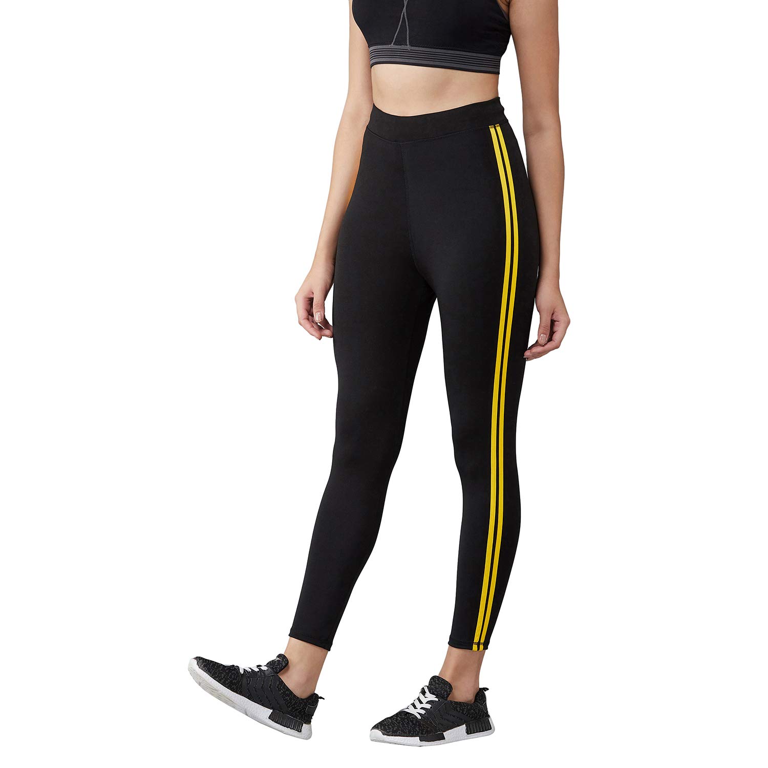 BLINKIN Women's Skinny Fit Mid Rise Track Pant