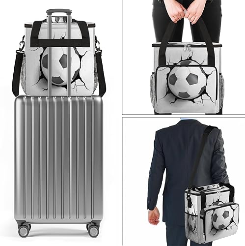 Miniatura 7 de Shock Soccer - Bolsa de transporte para cafetera Keurig K-Mini o K-Mini Plus K-Cup Pods, almacenamiento portátil, bolsa de viaje