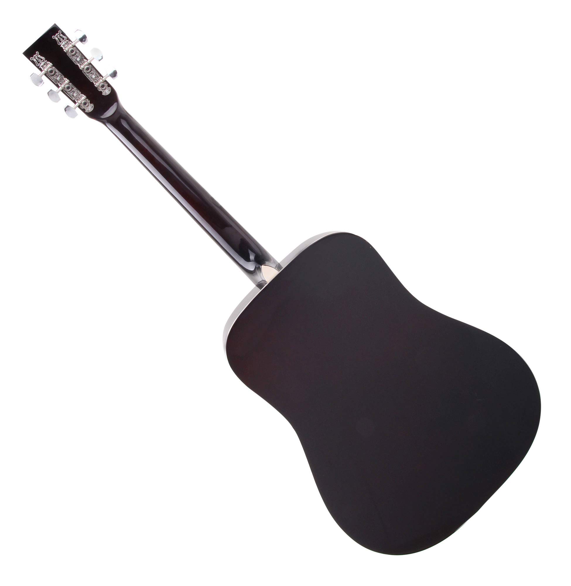 Classic Cantabile Westerngitarra Starter-Set incl. set accessori 5 pezzi | Chitarra Western, Stile Dreadnought, 6 corde, 20 tasti, Ponticelli: nickel argento, Manico, ponte: acero, Manico: betulla