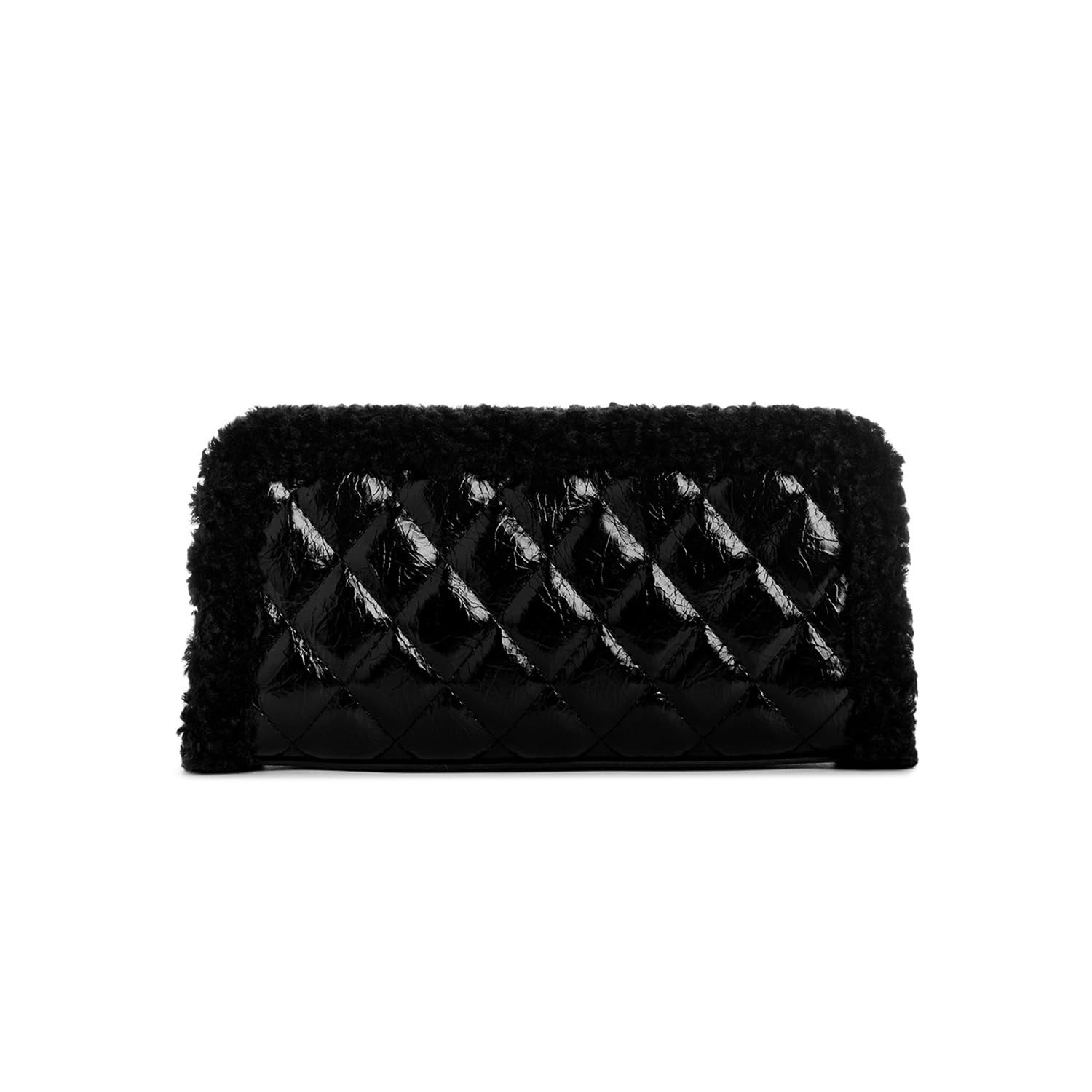 GUESS Cristi - Bandolera cruzada con cremallera superior para mujer, color negro, talla única
