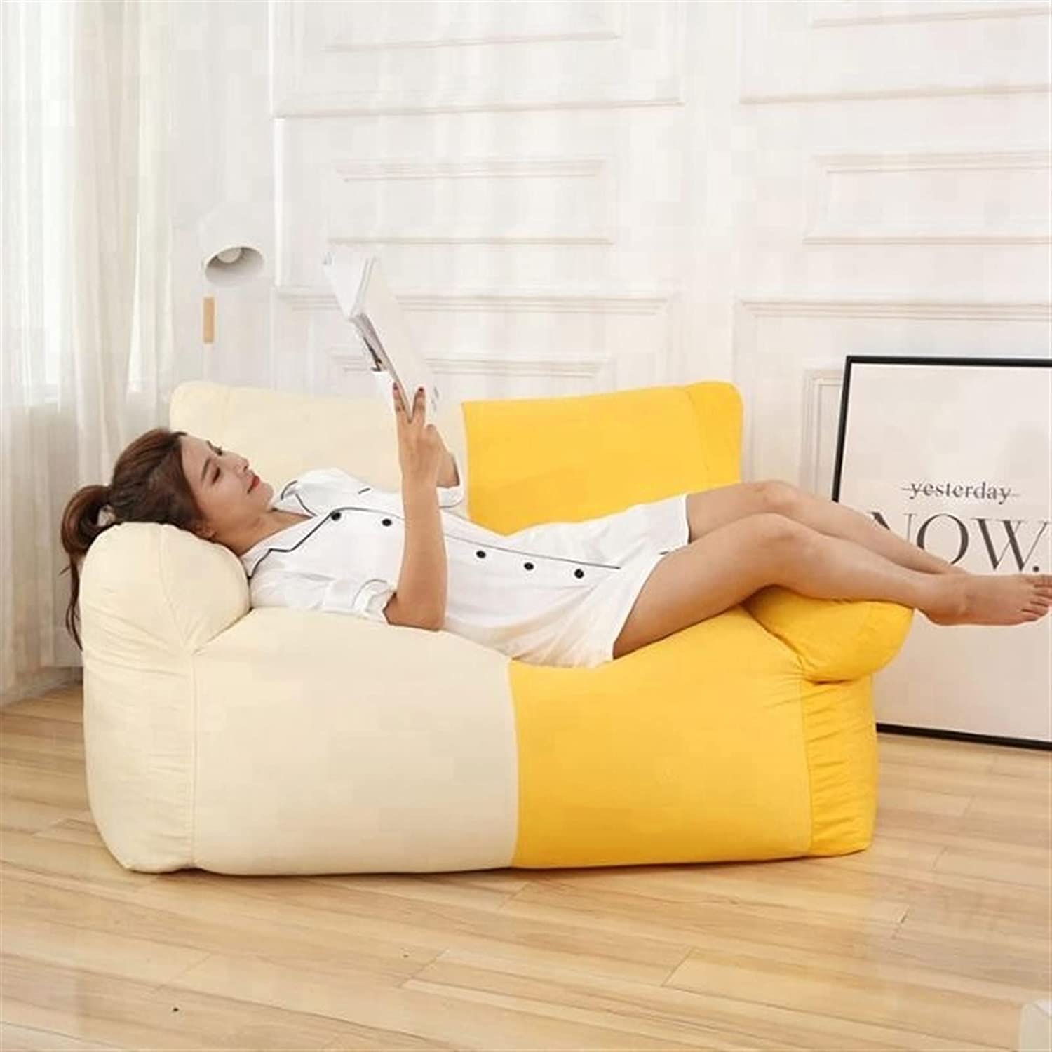 ビーンバッグソファは、タチミスタイルのダブルビーンバッグで、寝室。 Amazon.co.jp: Cansunna 折りたたみ式ビーンバッグチェア 大人用