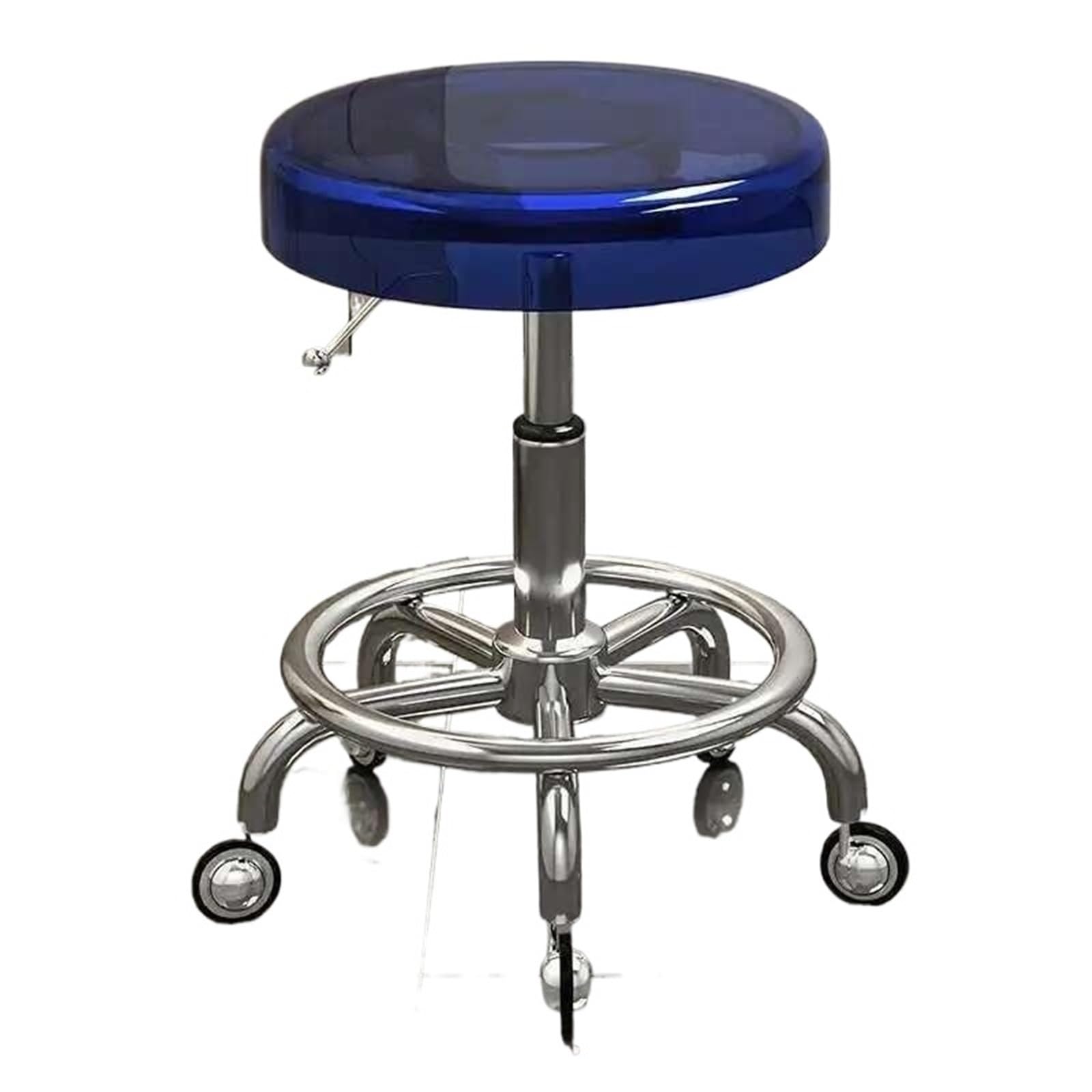 Taburete con Ruedas Tocador, Taburete de Caballo, Esteticista, manicura, sillón reclinable, pedicura, Muebles salón Belleza(Color 5)