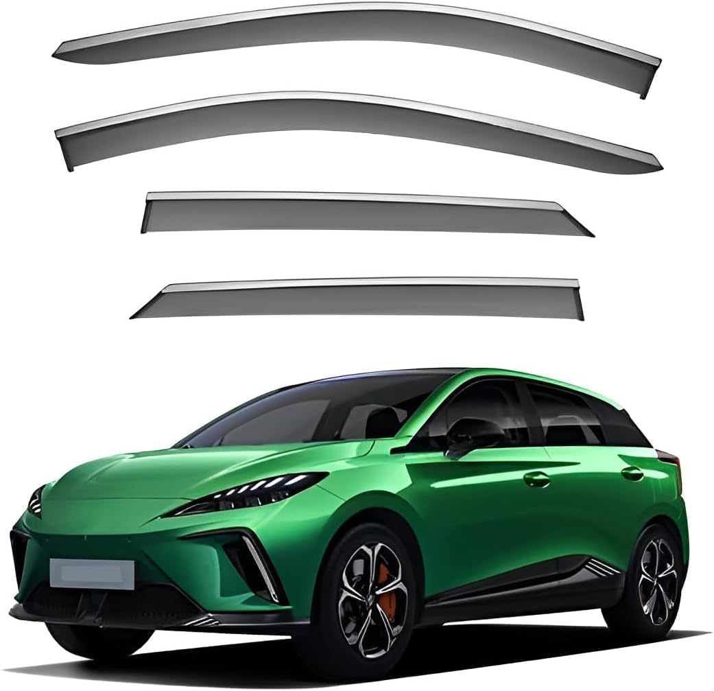 PANXUC Car Wind Deflectors for MG Mulan MK1-EH32 2022+, Side Window Wind Rain Deflector Window Visor Sun Rain Guard Smoke Guards