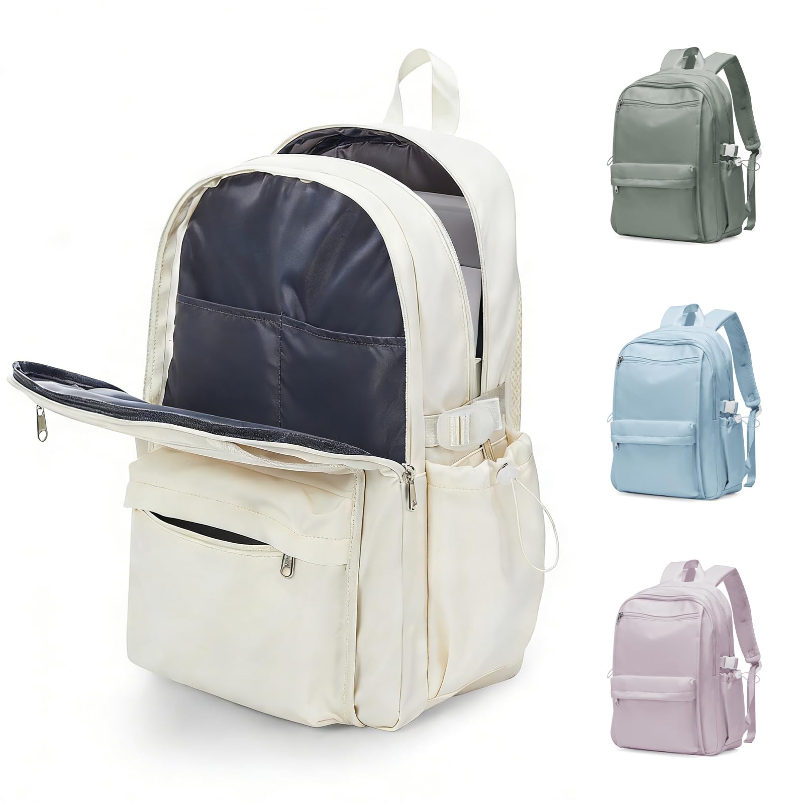 Lendolk School Backpack for Teen Girls Lightweight College Backpack Women Travel Backpacks Waterproof High School Bookbag for Men Classic Casual