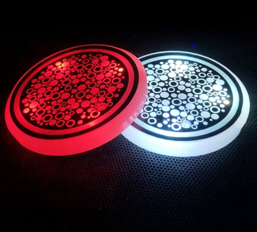 maniacs LEDドリンクコースター　GOLF7 Amazon.co.jp: スバル ドリンクホルダー LEDコースター カップ