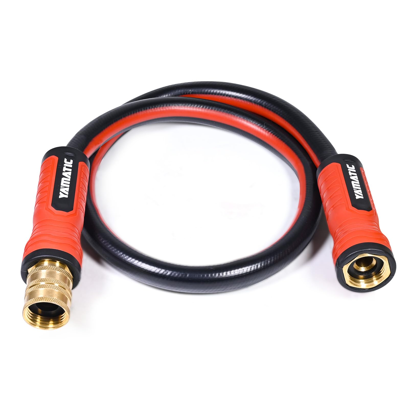 Amazon.com: YAMATIC Short Garden Hose 3 ft x 5/8 in, Female to
