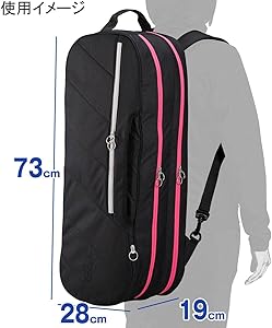Amazon | MIZUNO(ミズノ) バドミントン 2wayトーナメントバッグ
