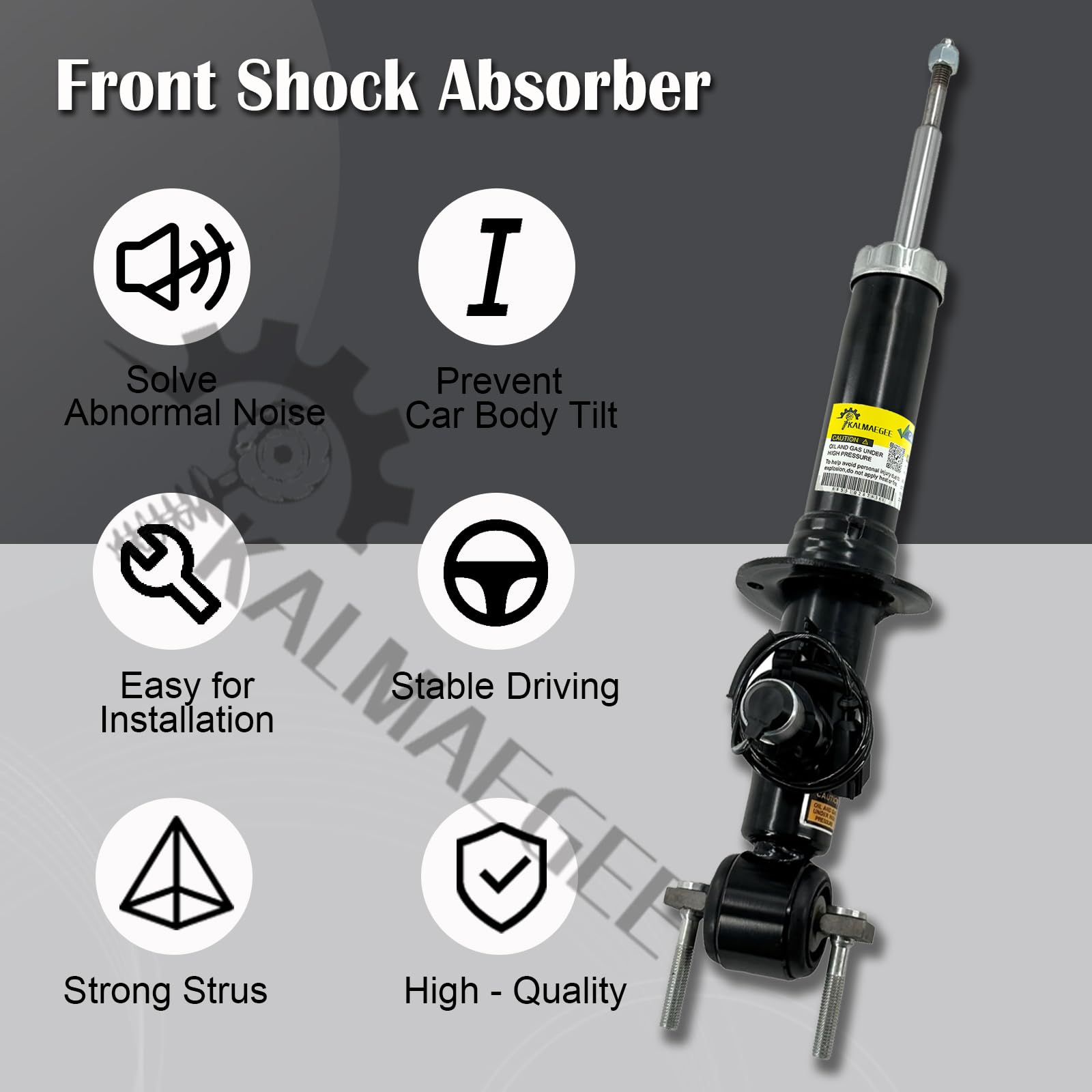 Amazon.com: Kalmaegee Pair Front Shock Strut Absorbers w/CCD for
