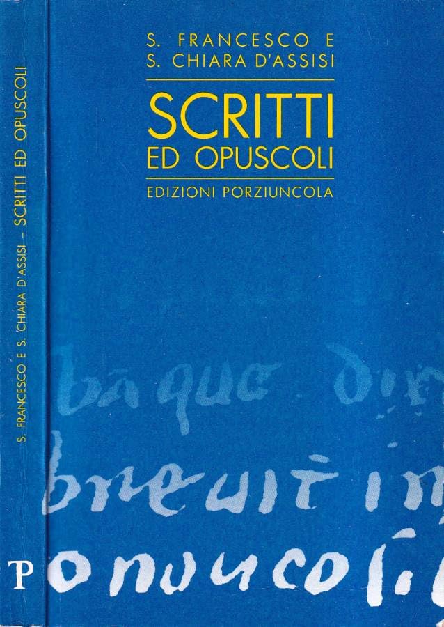 SCRITTI ED OPUSCOLI.