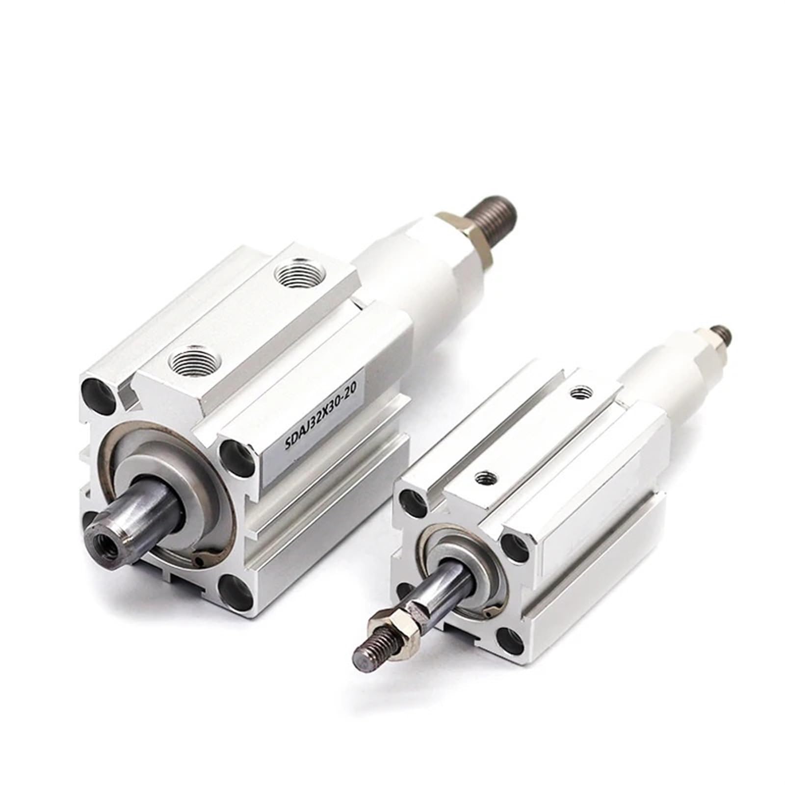 Cylindre pneumatique compact double action SDAJ40 avec filetage interne externe - 7