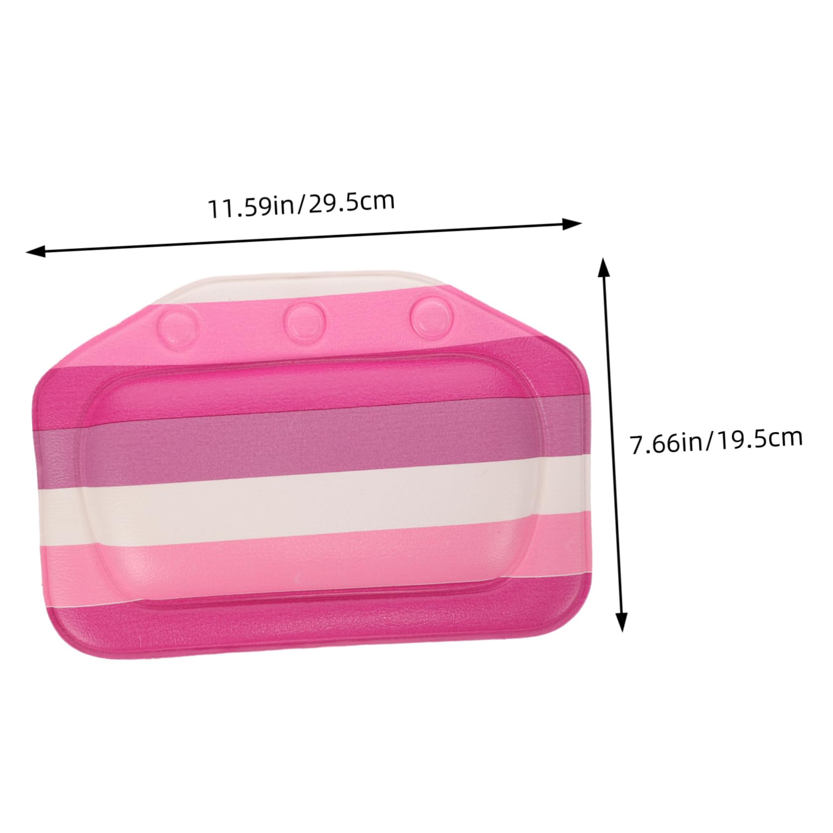 DINHEAROM Bathtub Pillow Neck Support for Bath Relaxing Spa Pillow Comfortable PVC Material Fatigue Relief