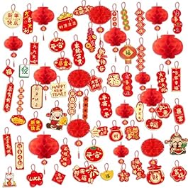 HOWAF 78pcs Chinese New...