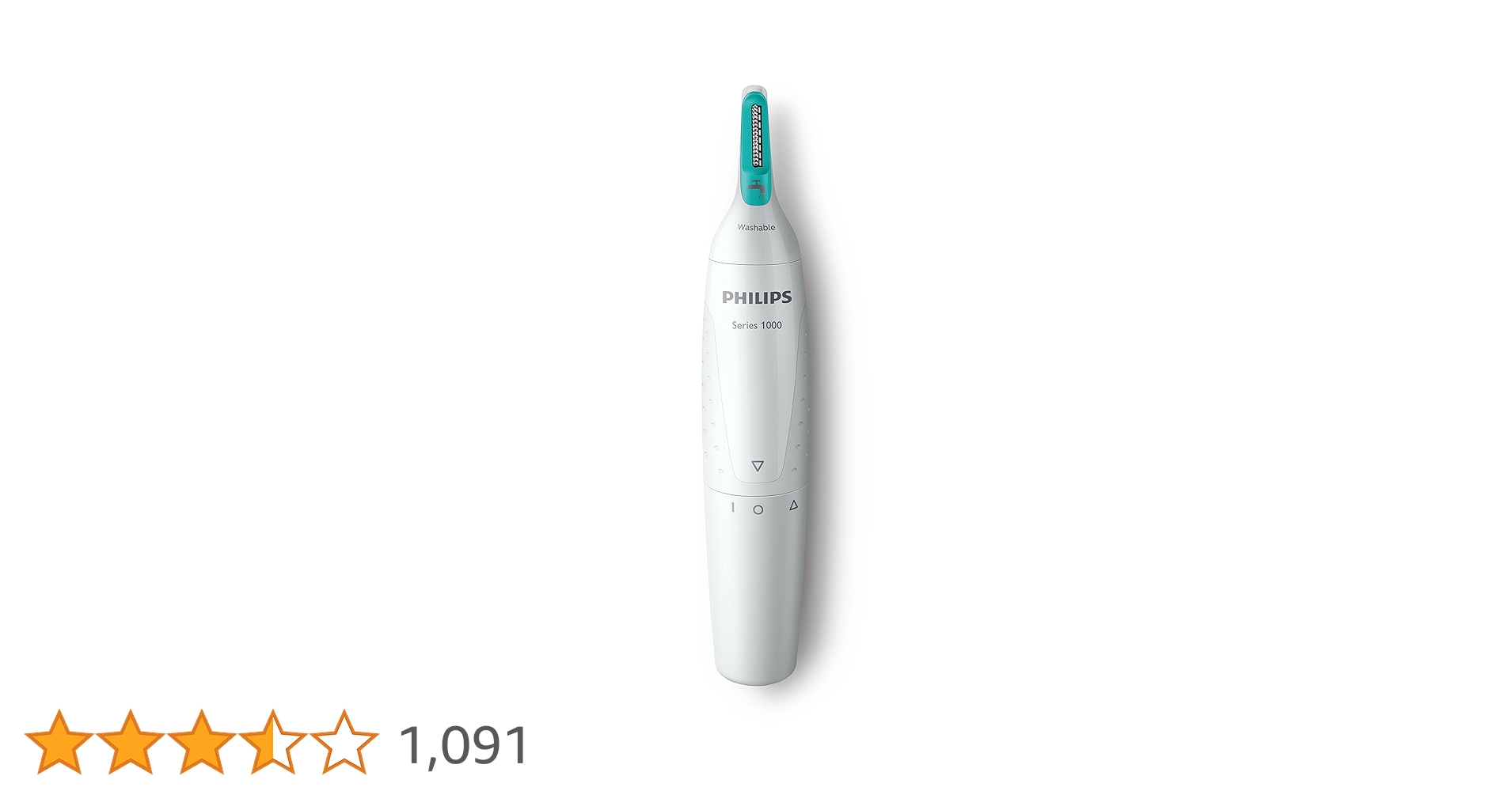 フィリップス　鼻・耳毛トリマー　NT1140/15 中古 2025年最新】フィリップス 鼻毛/耳毛カッター 本体丸洗い可