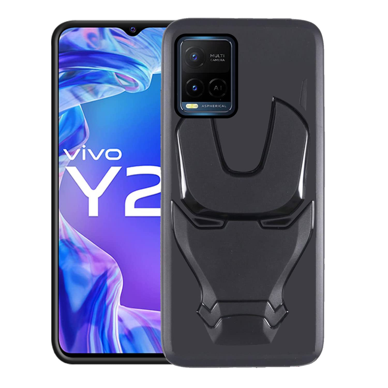 VIDO 3D Iron Man Avengers Back Case Cover for Vivo Y33s / Vivo Y21 2021 / Vivo Y21T 5G / Vivo Y33T (B09P8VLRHD) Amazon Price History, Amazon Price Tracker