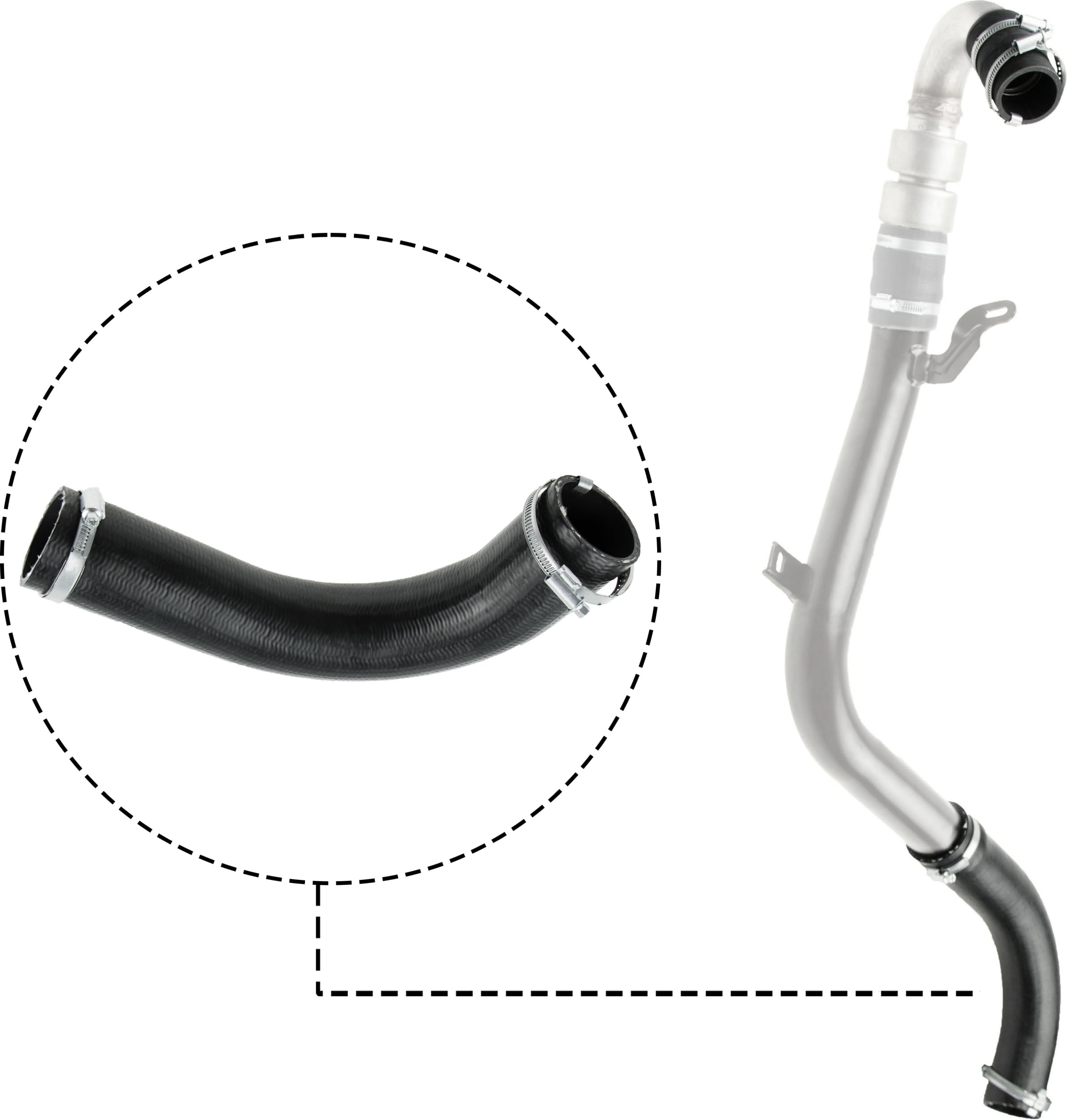 GATES Engine Hose 09-0665