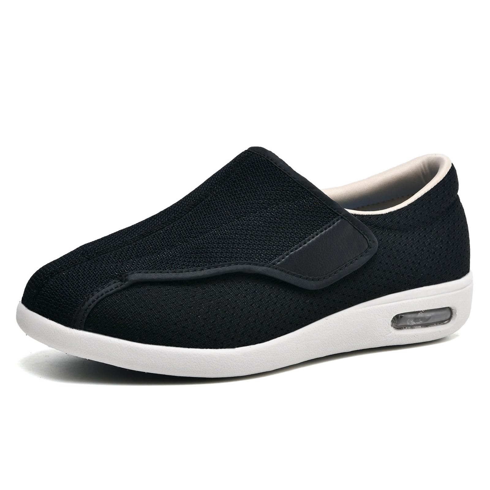 Opuchnięte stopy buty regulowany pasek wygodne ortopedyczne szerokie obuwie buty na zapalenie stawów w stopach buty dla diabetyków męskie kapcie sandały łatwe zakładanie na obrzęk cukrzycowy
