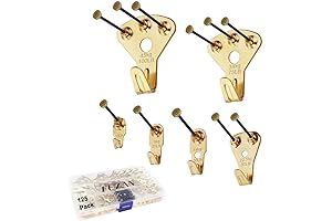 125 pcs Picture Hangers- Durable Picture Hanging Kit