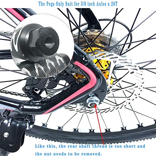 image for WADEKING Bike Pegs 4.3