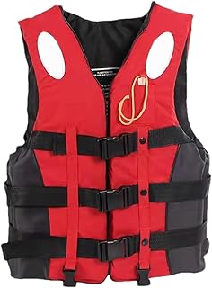 Life Vest - LifeJacketss for Adults, Adjustable Buoyancy Jackets with Whistle - Safety Strap Life Saving Vest | Adjustabl...