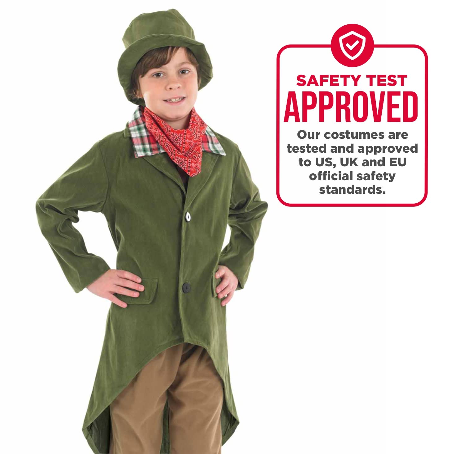 Girl's Master Chef Costume Set By Dress Up America - Includes Jacket, Skirt, And Hat (Size Medium)
