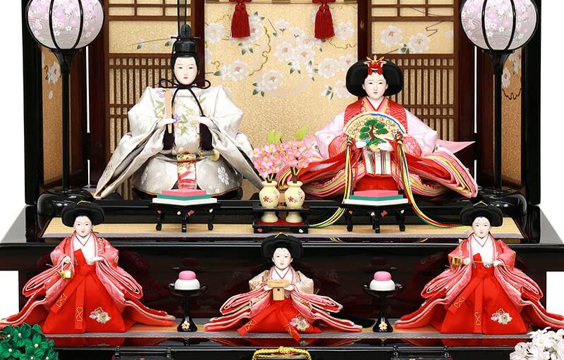 30%OFF SALE セール フジキ 雛人形 ひな人形 雛 コンパクト収納飾り 三