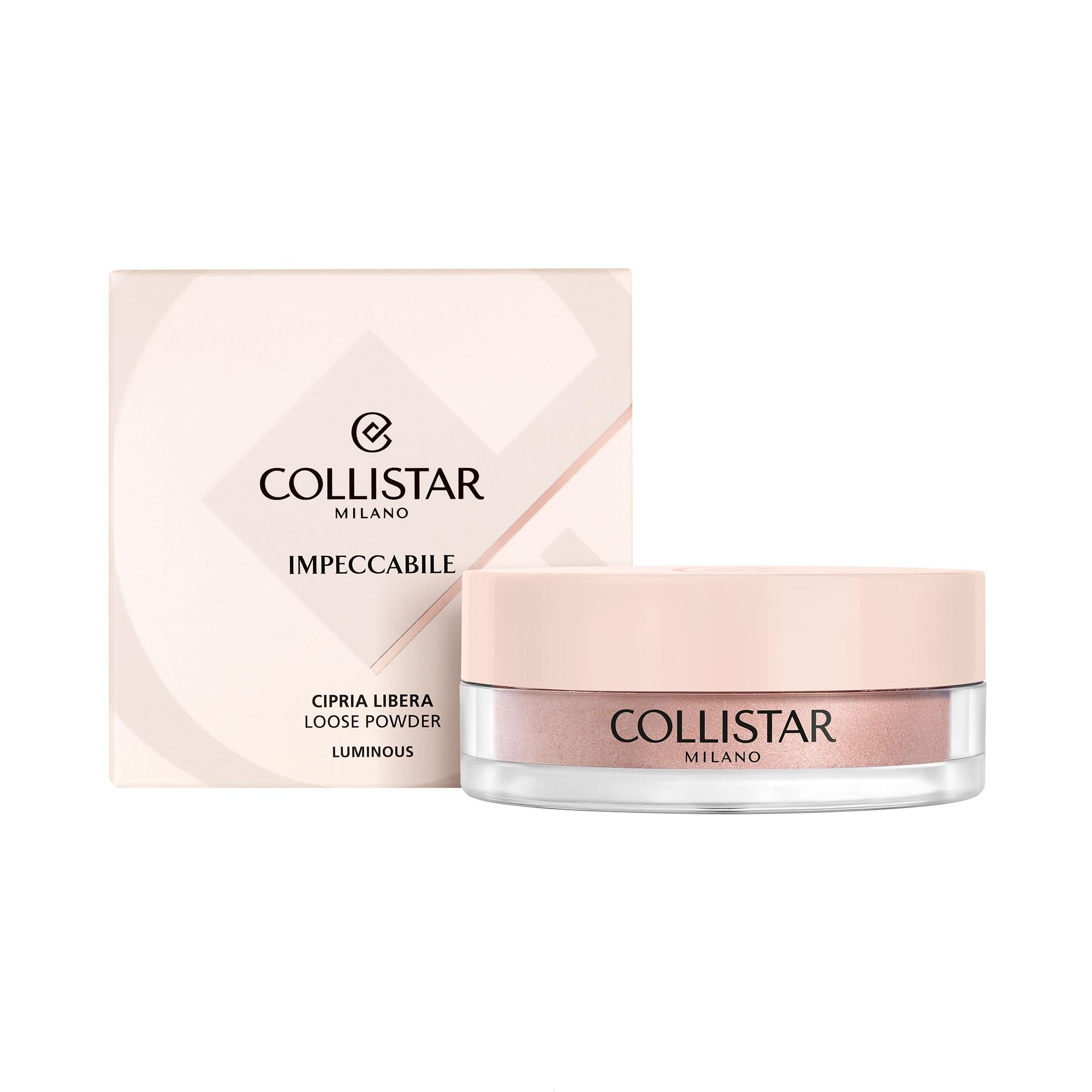 Collistar Impeccabile Loser Puder, Leuchtend Finish, Langanhaltend, Transparente Formel, Seidige und Ultrafeine Textur, 10 gr