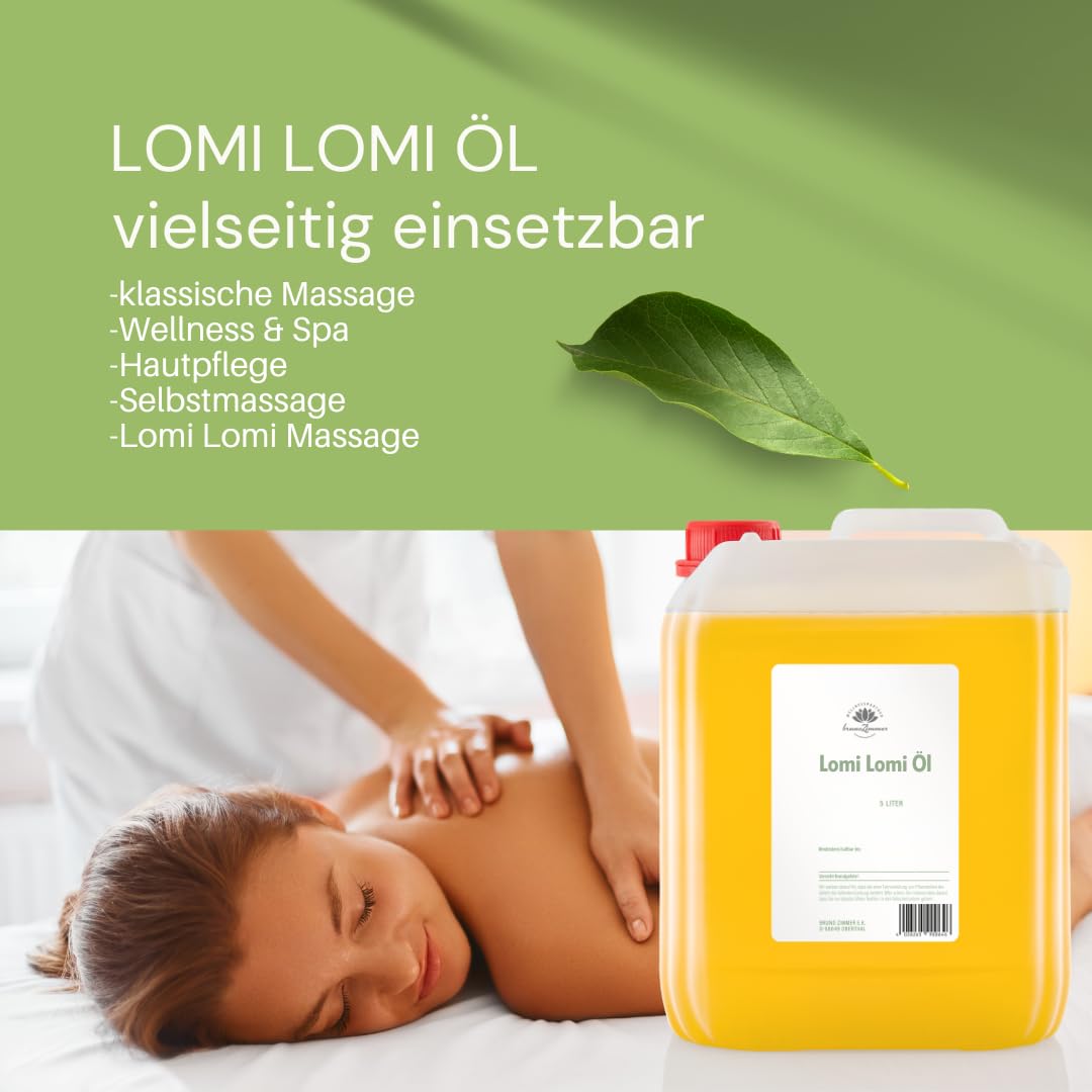 Lomi Lomi Öl - Massageöl und Körperöl (5 Liter)