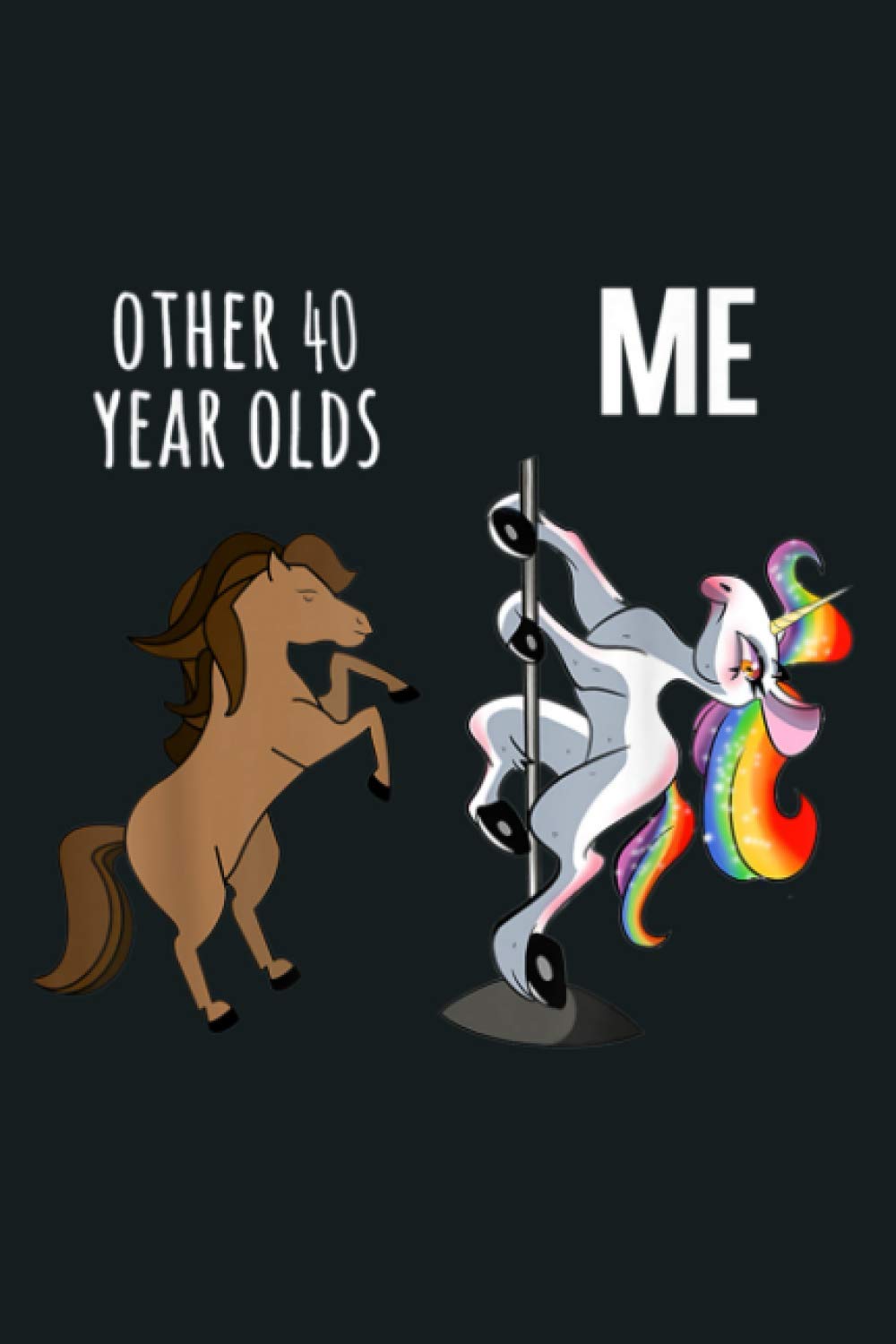 Funny Unicorn 40Th Birthday Other 40 Year Old S Me: Notebook Planner - 6x9 inch Daily Planner Journal, To Do List Notebook, Daily Organizer, 114 Pages