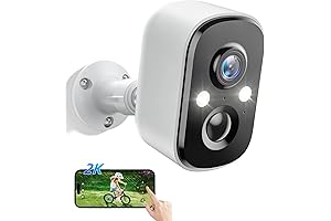 Wireless Security Camera: 24/7 Outdoor Protection with 2K Resolution and Smart Features
