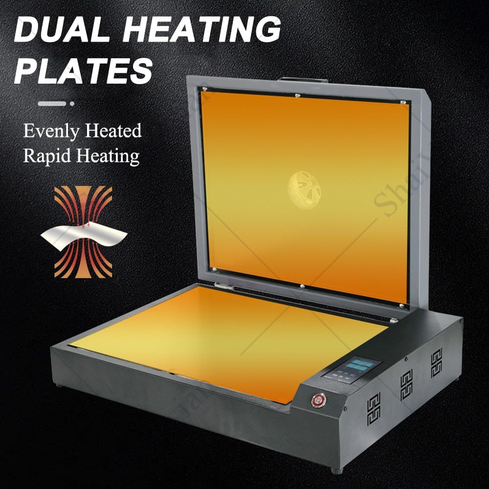930w DTF Curing Oven A3 Dryer,DTF Heat Transfer Oven with Temperature Control,Ultra Fast Drying,for T-Shirts and Hat Transfer Printing,Commercial Use