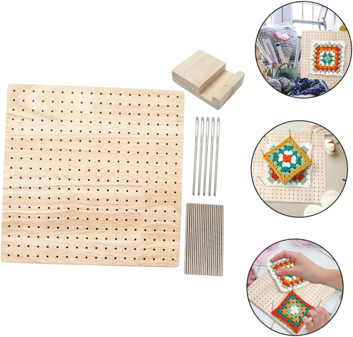 STOBOK Blocking Board for Crochet Knitting Yarn Blocking Board Crochet Accessories
