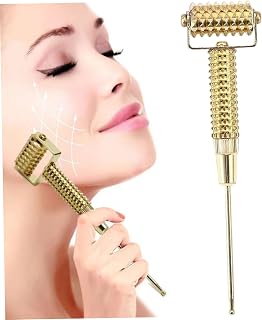 Acupuncture Needle Gold Copper Ear Detecting Massage Pen with Small Detecting Head, Flexible Multi-Functional Acupuncture Roller for Clinic and Household,Acupuncture Pen